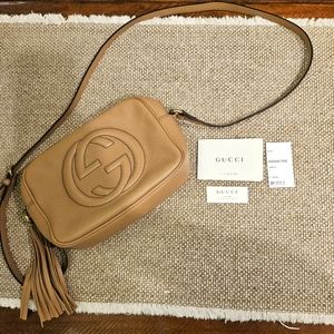 Gucci small soho disco crossbody bag